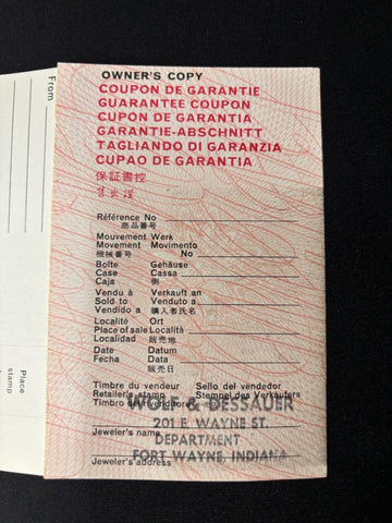 1960's Longines Vintage Ultra Chron High-Beat Mens Watch with Papers & Tag - Stainless Steel