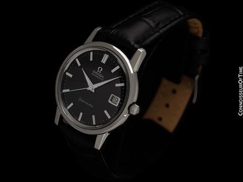 1969 Omega Seamaster Mens Vintage Full Size Watch with 565 Movement, Automatic, Date - Stainless Steel