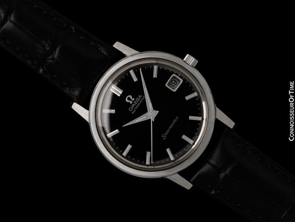1969 Omega Seamaster Mens Vintage Full Size Watch with 565 Movement, Automatic, Date - Stainless Steel