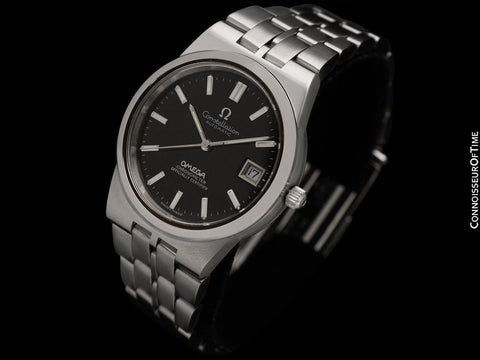 1972 Omega Constellation Mens Retro Automatic Chronometer Bracelet Watch - Stainless Steel