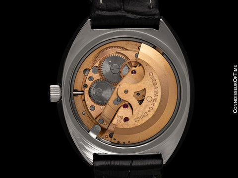 1969 Omega Geneve Vintage Mens Large 37mm Cal. 565 Watch - Stainless Steel