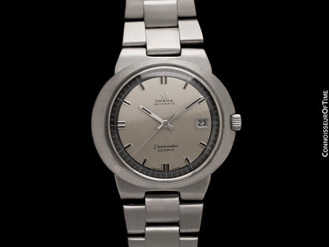 1971 Omega Dynamic / Seamaster Cosmic Vintage Mens Cal. 565 Watch with Quick-Setting Date - Stainless Steel