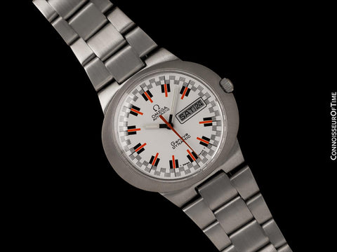 1970 Omega Dynamic Vintage Mens Cal. 752 Watch with Racing Dial - Stainless Steel
