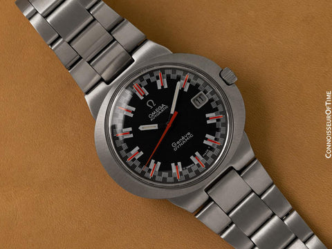 1970 Omega Dynamic Vintage Mens Cal. 565 Watch with Racing Dial - Stainless Steel