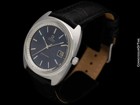 1972 Omega Seamaster X-Large Vintage Retro Mens Cal. 565 Dive Watch, Date - Stainless Steel