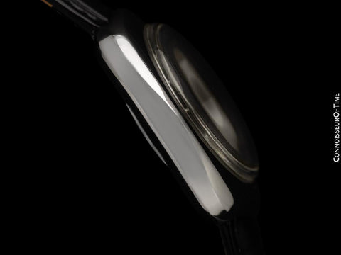 1972 Omega De Ville Vintage Mens Large Retro Automatic Watch with Emerald Green Dial - Stainless Steel