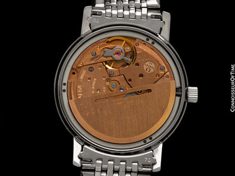 1979 Omega (Seamaster) Vintage Mens Full Size Watch with Beads of Rice Bracelet - Stainless Steel