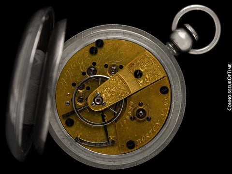 1865 Waltham P.S. Bartlett Civil War Era 18 size Pocket Watch - Same Brand Given to Abraham Lincoln at Gettysburg