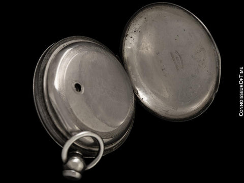 1865 Waltham P.S. Bartlett Civil War Era 18 size Pocket Watch - Same Brand Given to Abraham Lincoln at Gettysburg