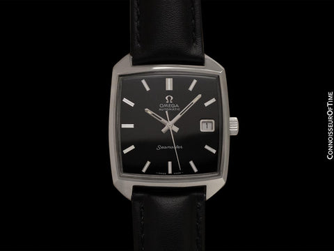 1969 Omega Seamaster Compressor Mens Vintage Watch with Cal. 565 Movement - Stainless Steel