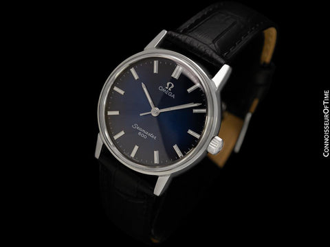 1961 Omega Seamaster 600 Vintage Mens Handwound Watch - Stainless Steel