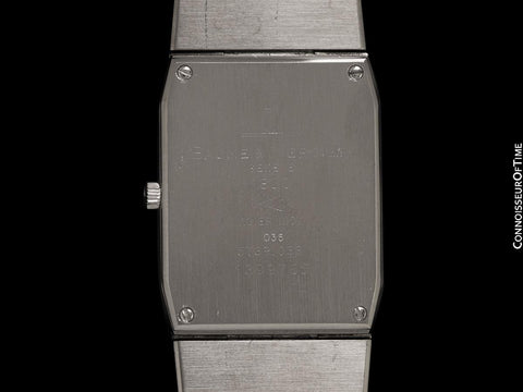 Baume & Mercier Polo / Avant-Garde Mens Luxury Watch - Stainless Steel, 18K Gold & Diamonds