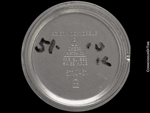 1970's Omega Geneve Vintage Ladies Handwound Watch - Stainless Steel & Diamonds