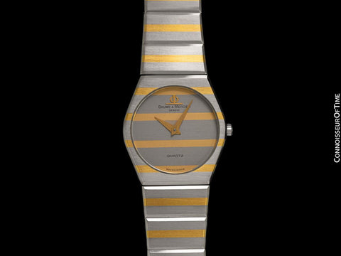 Baume & Mercier Polo / Avant-Garde Ladies Luxury Watch - Stainless Steel & 18K Gold