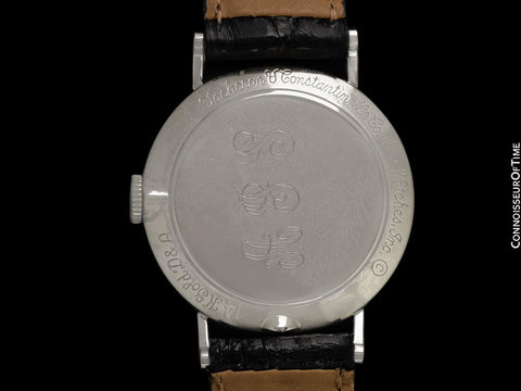 1950's Jaeger-LeCoultre / Vacheron & Constantin Vintage Galaxy Mystery Dial - 14K White Gold & Diamonds