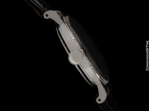 1950's Jaeger-LeCoultre / Vacheron & Constantin Vintage Galaxy Mystery Dial - 14K White Gold & Diamonds