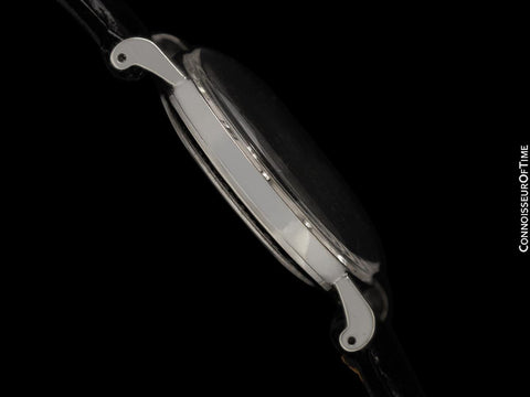 1950's Jaeger-LeCoultre / Vacheron & Constantin Vintage Galaxy Mystery Dial - 14K White Gold & Diamonds