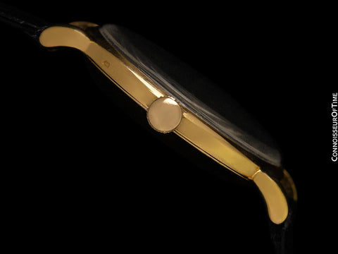 1940's Patek Philippe Vintage Mens Ref. 1509 Large Calatrava Watch - 18K Gold