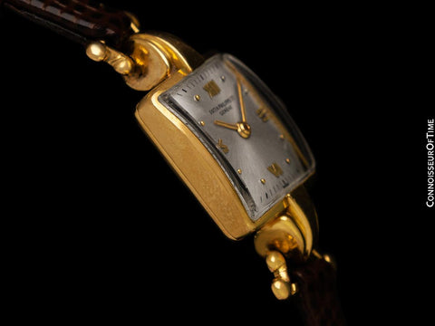 1955 Patek Philippe Vintage Ladies Fancy Lug Watch - 18K Gold