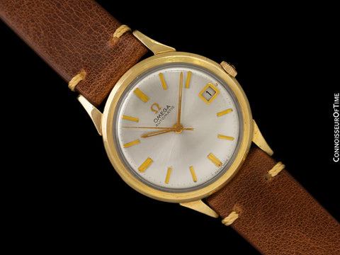 1966 Omega (Seamaster) Rare Cal. 560 Vintage Mens 10K Gold Filled & Stainless Steel Watch - Only Approx. 3000 Made