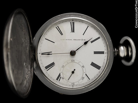 1865 Waltham P.S. Bartlett Civil War Era 18 size Pocket Watch - Same Brand Given to Abraham Lincoln at Gettysburg