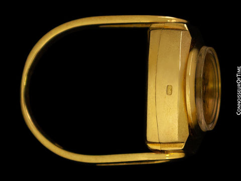 1960's Swiss Vintage Ladies Original Ring Form Watch - 18K Gold