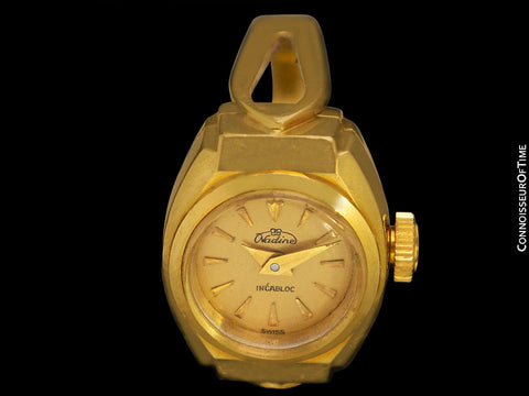1960's Swiss Vintage Ladies Original Ring Form Watch - 18K Gold