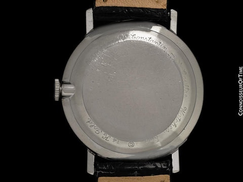 1959 Jaeger-LeCoultre / Vacheron & Constantin Vintage Galaxy Mystery Dial - 14K White Gold & Diamonds