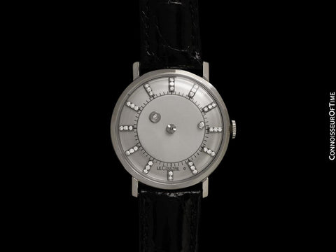 1959 Jaeger-LeCoultre / Vacheron & Constantin Vintage Galaxy Mystery Dial - 14K White Gold & Diamonds