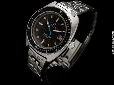 1971 Omega Seamaster 120M Vintage Mens Retro Bakelite Divers Ref. 166.088 Watch - Stainless Steel