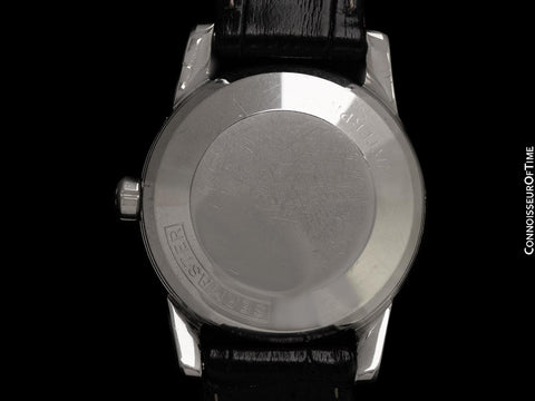 1955 Omega Seamaster Vintage Mens Cal. 550 Black Dial Watch - Stainless Steel