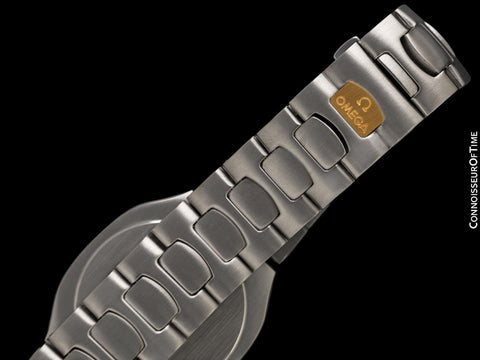 1989 Omega Polaris Seamaster Mens Divers Watch, Quick Setting Date - Stainless Steel & 18K Gold
