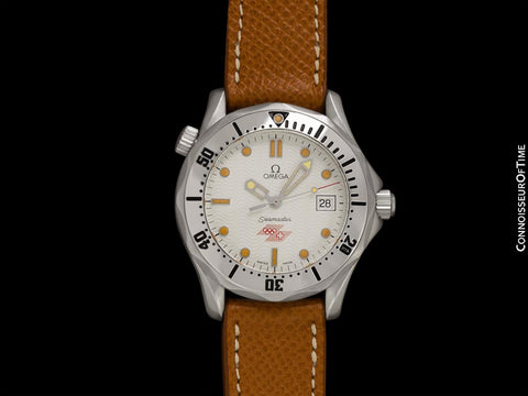 Omega Seamaster Midsize 300M 1994 Lillehammer Olympics Limited Edition Watch, Ref. 2862.21 - Stainless Steel