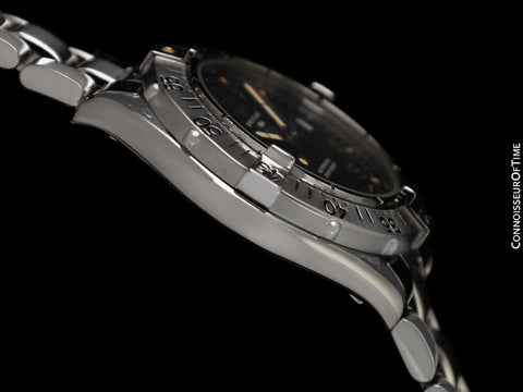 Breitling Colt Ref. A17035 Mens Automatic Diver Watch with Tag - Stainless Steel