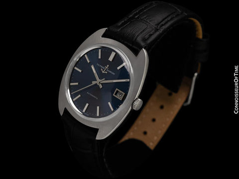 1970's Ulysse Nardin Vintage Mens Retro Automatic Watch - Stainless Steel