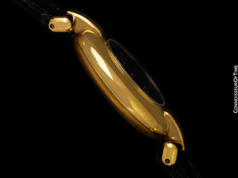 Cartier Colisee Ladies Vendome Vermeil Watch - 18K Gold over Sterling Silver