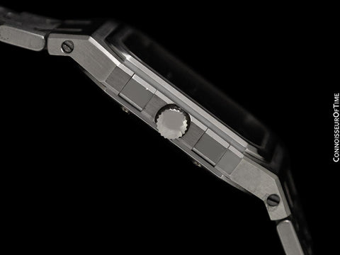 Audemars Piguet Royal Oak Ref. 6009ST Vintage Midsize Mens Rectangular Watch - Stainless Steel