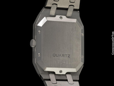 Audemars Piguet Royal Oak Ref. 6009ST Vintage Midsize Mens Rectangular Watch - Stainless Steel