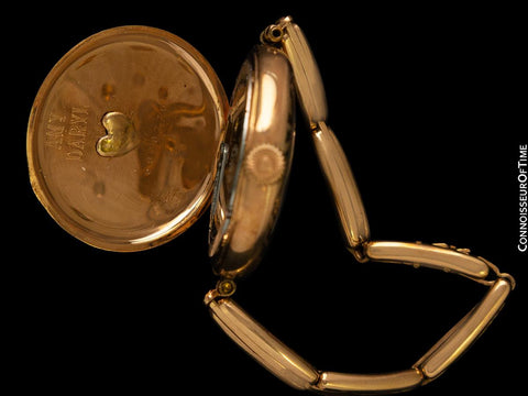 Jimmy & Rosalyn Carter Owned Watch with Family Engraving - Presidential Provenance