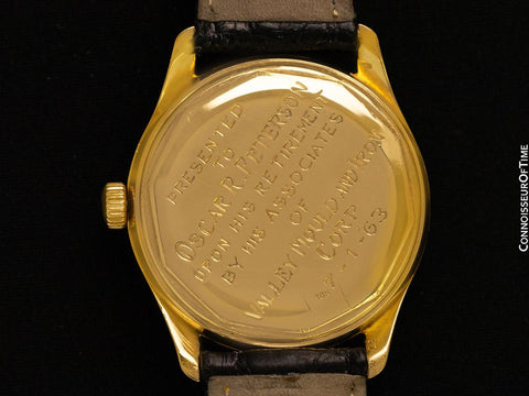 1950's Patek Philippe Vintage Mens Ref. 2532 "Grande" Large Antimagnetic Calatrava Watch - 18K Gold