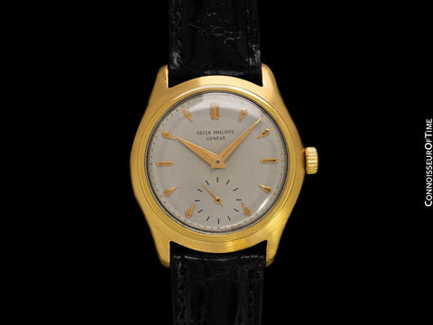 1950's Patek Philippe Vintage Mens Ref. 2532 "Grande" Large Antimagnetic Calatrava Watch - 18K Gold