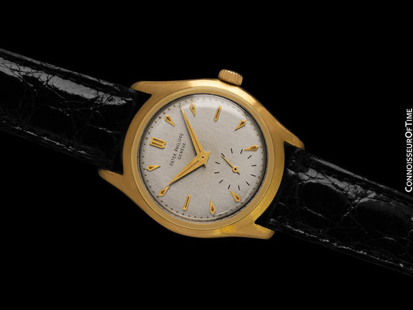 1950's Patek Philippe Vintage Mens Ref. 2532 "Grande" Large Antimagnetic Calatrava Watch - 18K Gold