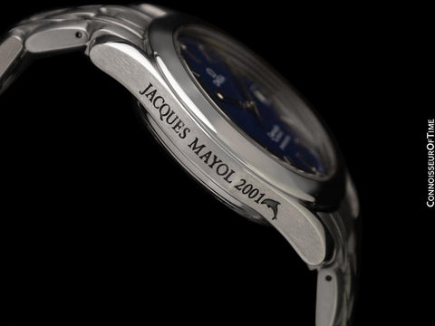 Omega Seamaster 120M Professional Divers Mens Limited Edition Jacques Mayol Automatic Chronometer Steel Watch - 2507.80
