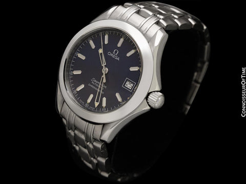 Omega Seamaster 120M Professional Divers Mens Limited Edition Jacques Mayol Automatic Chronometer Steel Watch - 2507.80