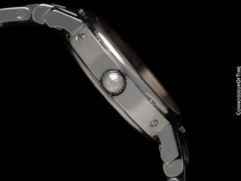 Hermes Clipper Ladies Quartz Watch with Mother of Pearl Dial - Stainless Steel