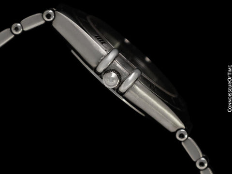 Omega Constellation Manhattan Mens Bracelet Gray Dial Steel Watch - Papers & Booklets