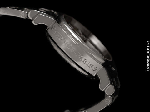 Hermes Clipper Ladies / Unisex Chronograph Quartz Watch - Stainless Steel