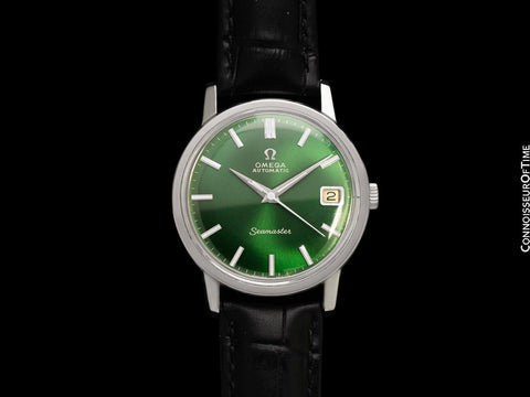 1969 Omega Seamaster Mens Vintage Full Size Watch with 565 Movement, Automatic, Date - Stainless Steel