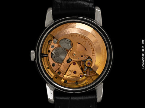 1969 Omega Seamaster Mens Vintage Full Size Watch with 565 Movement, Automatic, Date - Stainless Steel