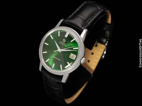 1969 Omega Seamaster Mens Vintage Full Size Watch with 565 Movement, Automatic, Date - Stainless Steel